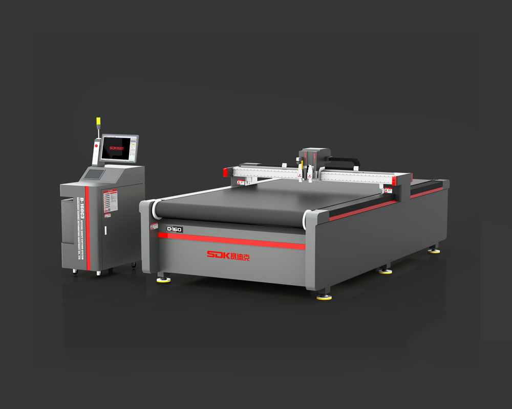 D-160C3  滾料式異形裁切機